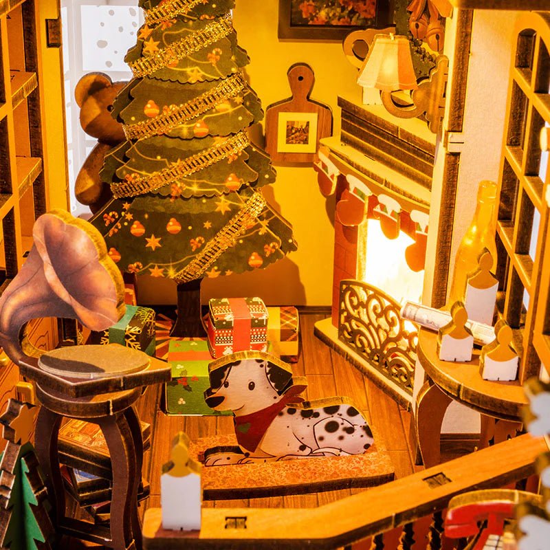 Christmas Alley 3D DIY Book Nook Kit - DIYative™