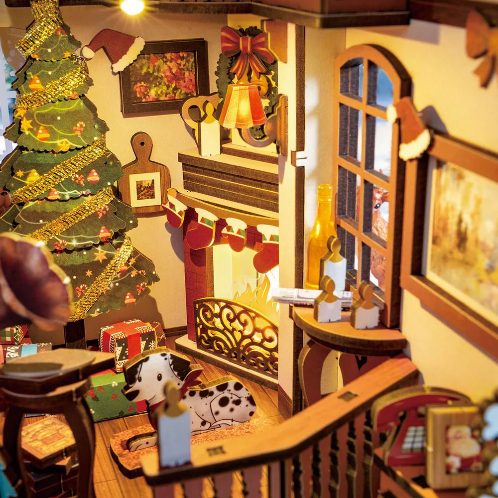 Christmas Alley 3D DIY Book Nook Kit - DIYative™