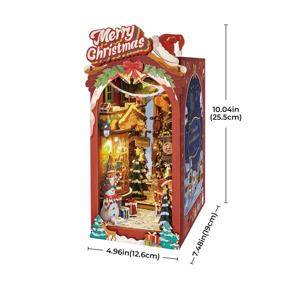 Christmas Alley 3D DIY Book Nook Kit - DIYative™