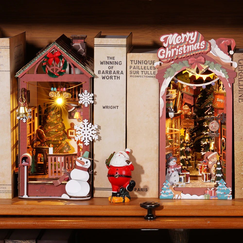 Christmas Alley 3D DIY Book Nook Kit - DIYative™