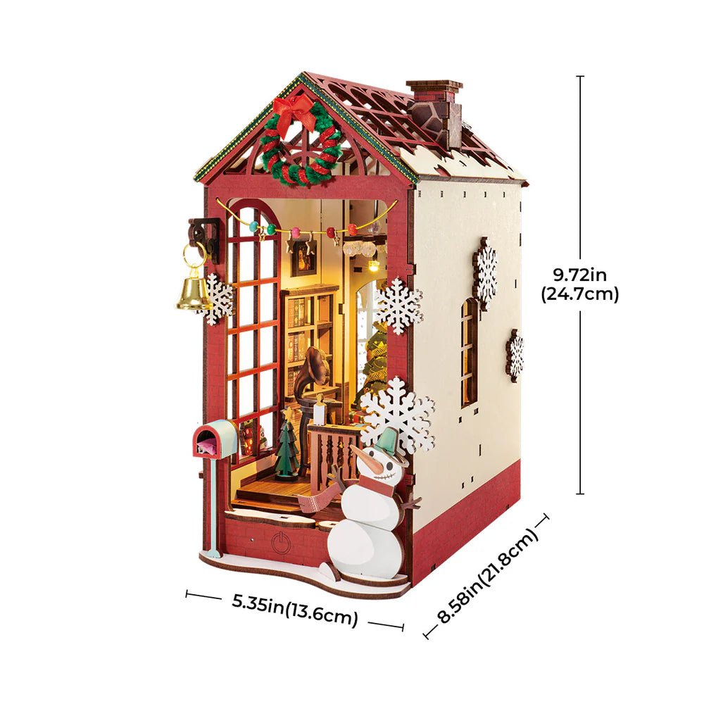 Christmas Alley 3D DIY Book Nook Kit - DIYative™