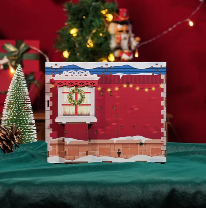 Christmas Cottage TechArt DIY Music Box - DIYative™