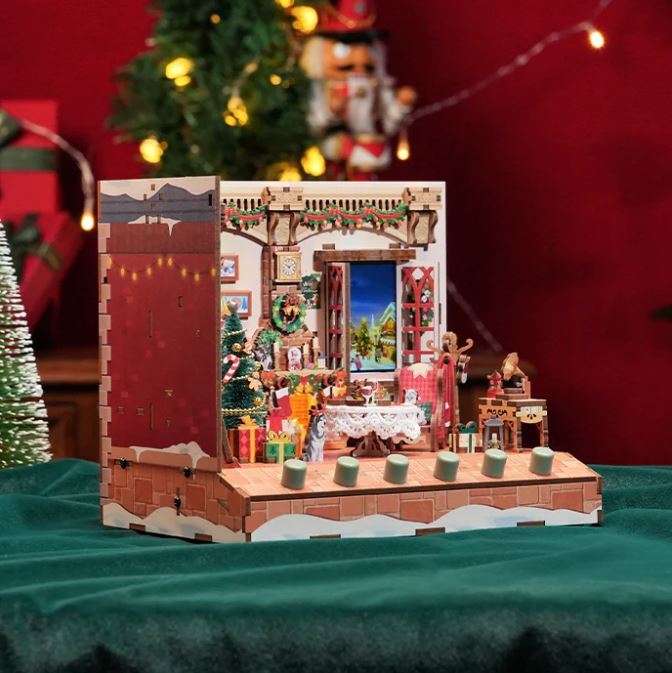 Christmas Cottage TechArt DIY Music Box - DIYative™