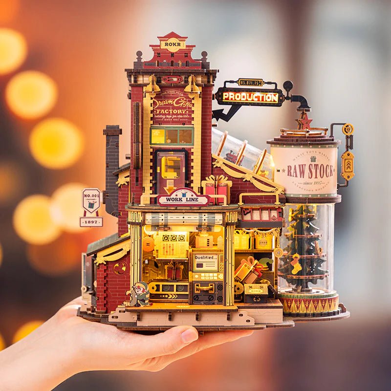 Christmas Dream Gift Factory DIY Music Box - DIYative™