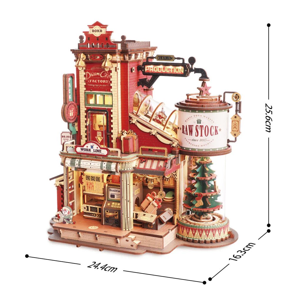 Christmas Dream Gift Factory DIY Music Box - DIYative™