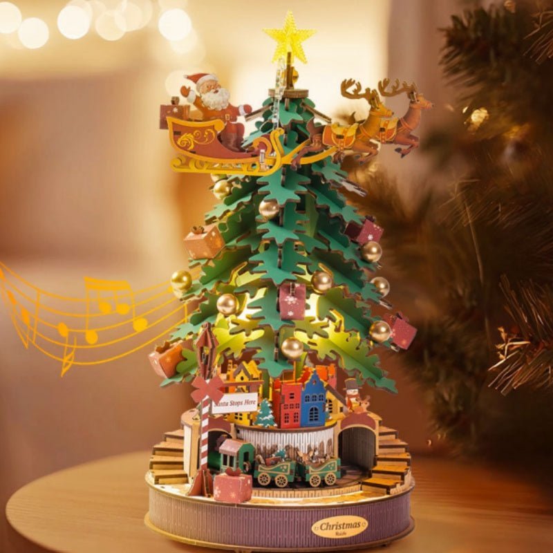 Christmas Dream Gift Factory DIY Music Box - DIYative™