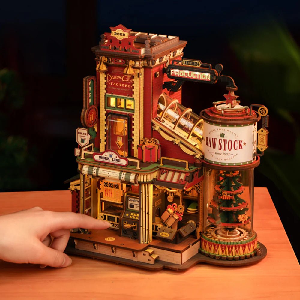 Christmas Dream Gift Factory DIY Music Box - DIYative™