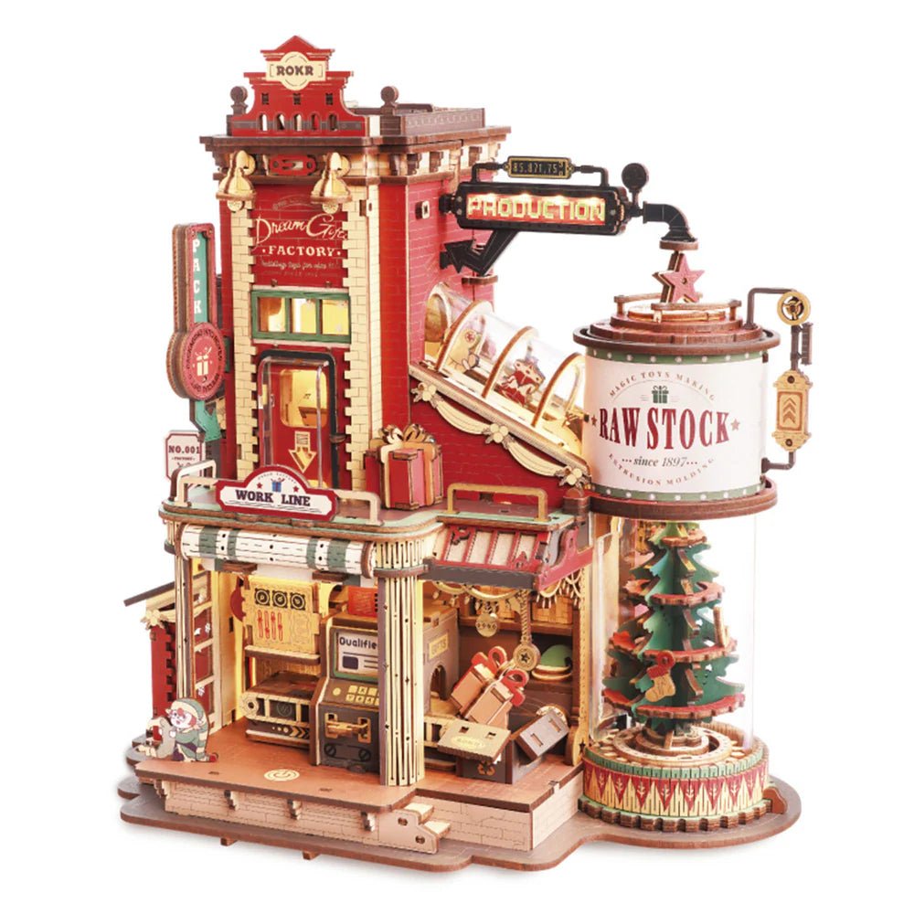 Christmas Dream Gift Factory DIY Music Box - DIYative™