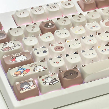 Lucky Doll Daruma DIY Keycaps