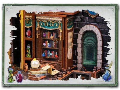 Darkness Common Room DIY Book Nook Kit - DIYative™