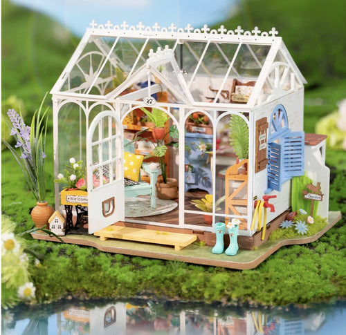 Dreamy Garden House DIY Miniature House Kit - DIYative™