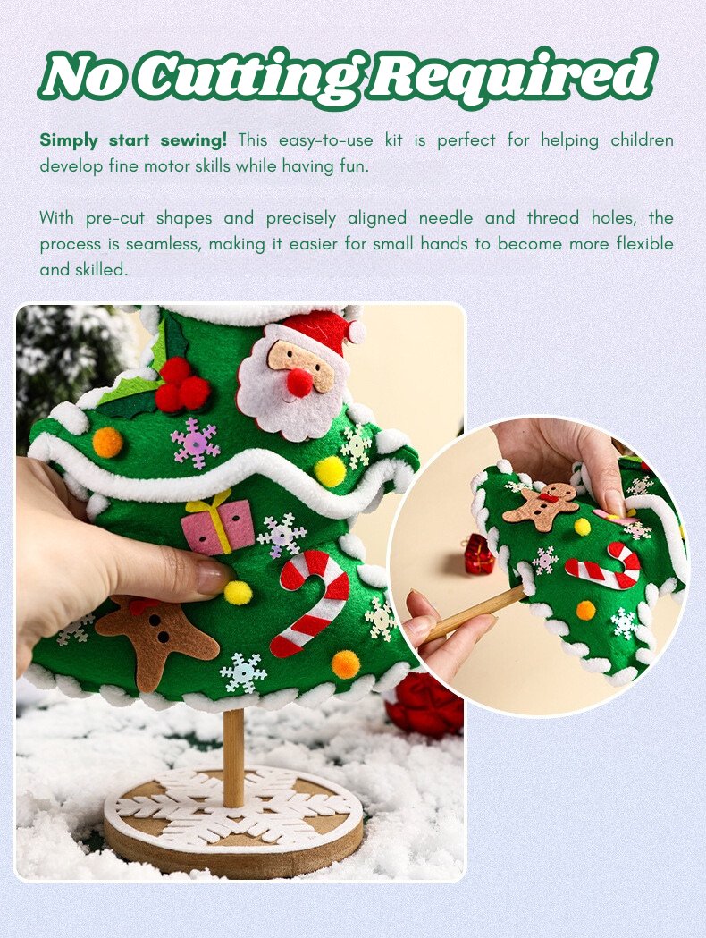 FeltFun DIY Christmas Tree - DIYative™