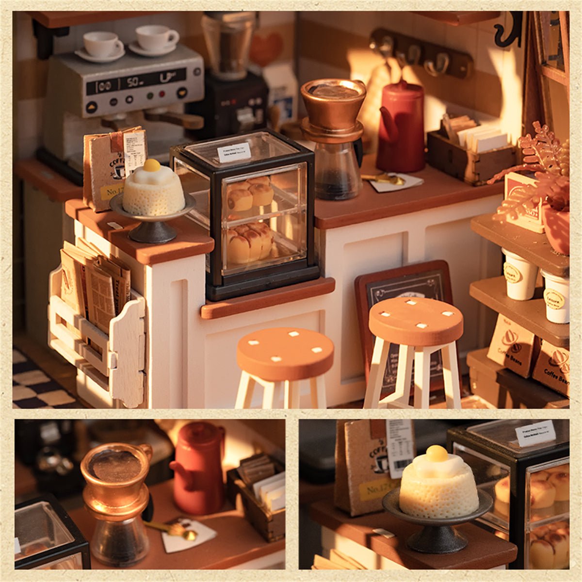 Flavory Cafe Miniature House kit - DIYative™