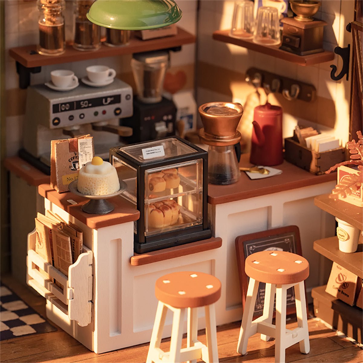 Flavory Cafe Miniature House kit - DIYative™