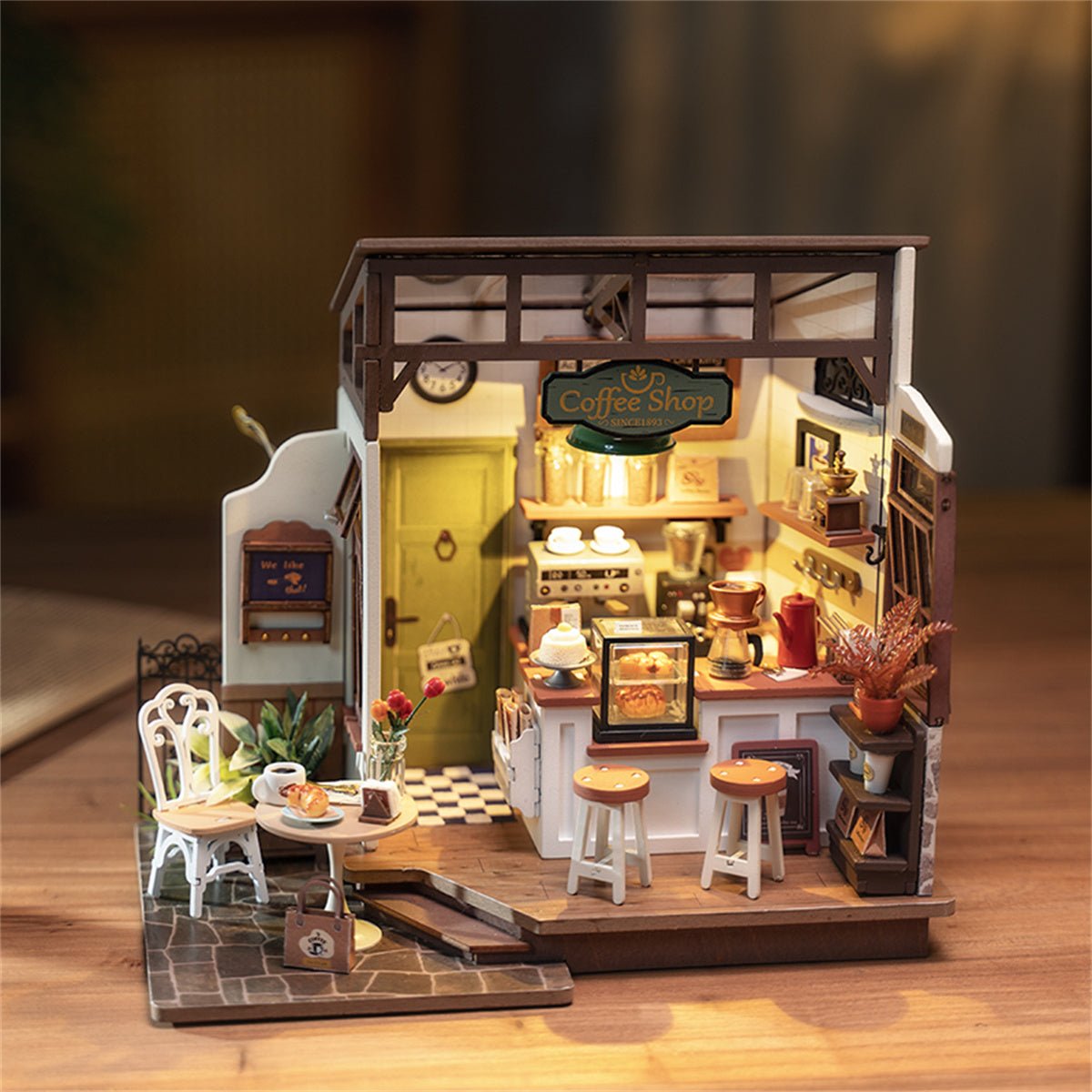 Flavory Cafe Miniature House kit - DIYative™