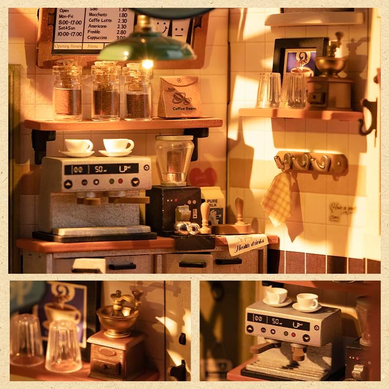 Flavory Cafe Miniature House kit - DIYative™