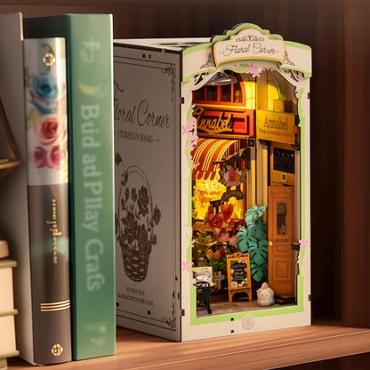 Floral Corner DIY Book Nook Kit - DIYative™