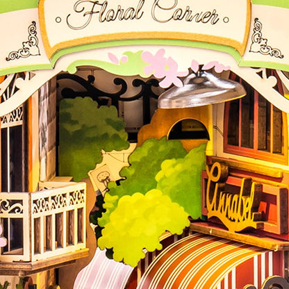 Floral Corner DIY Book Nook Kit - DIYative™