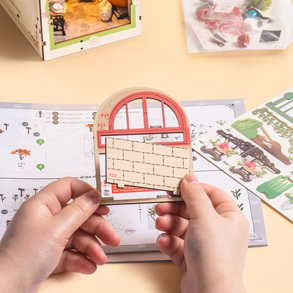 Floral Corner DIY Book Nook Kit - DIYative™