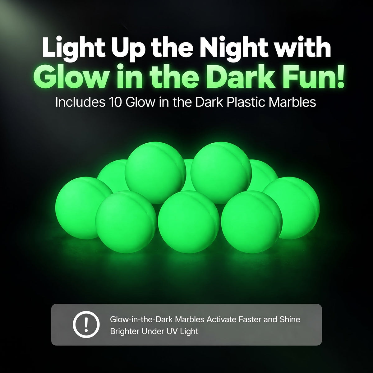 Glow in the Dark Marble Run Set - DIYative™