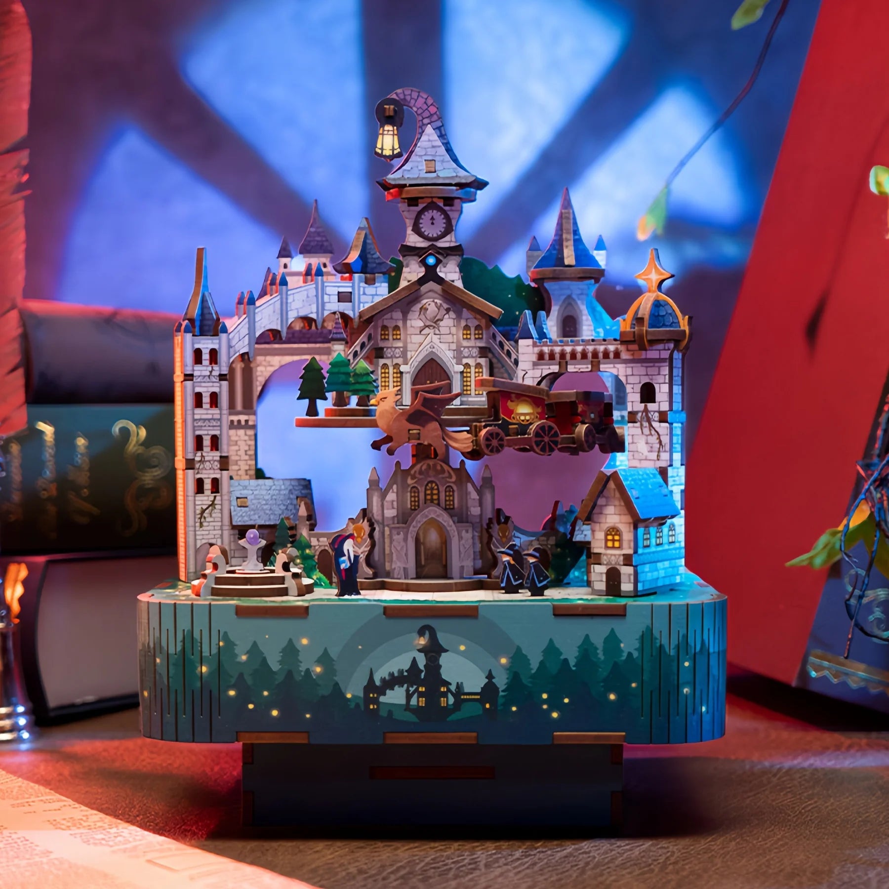 Hogwarts Magical Castle DIY Music Box - DIYative™