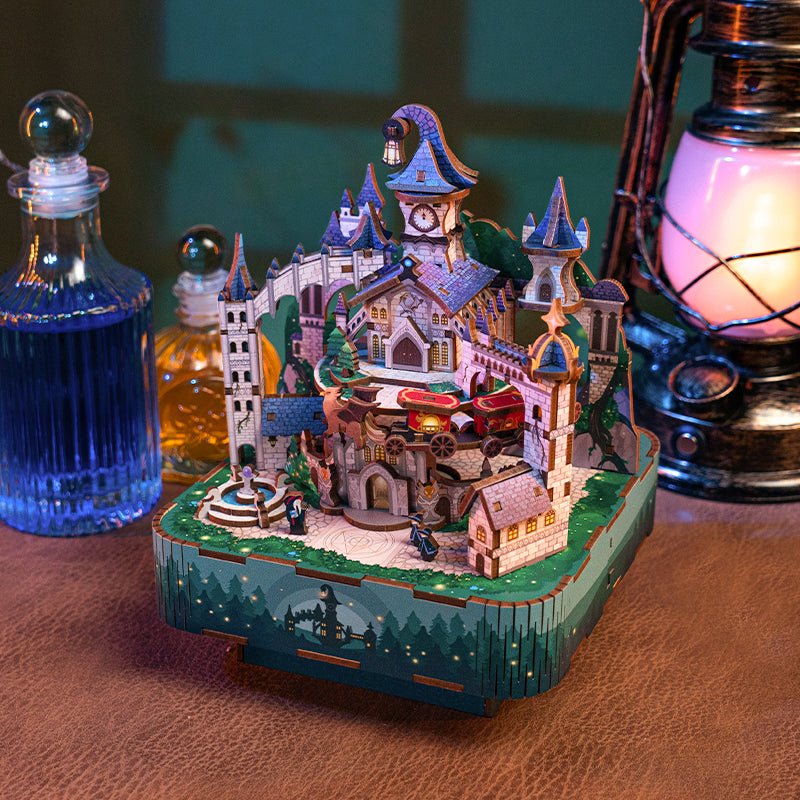 Hogwarts Magical Castle DIY Music Box - DIYative™