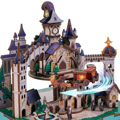 Hogwarts Magical Castle DIY Music Box - DIYative™