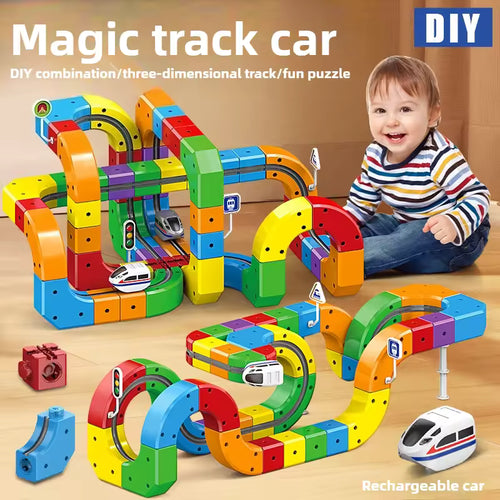 Magic Track Train Electric Toy