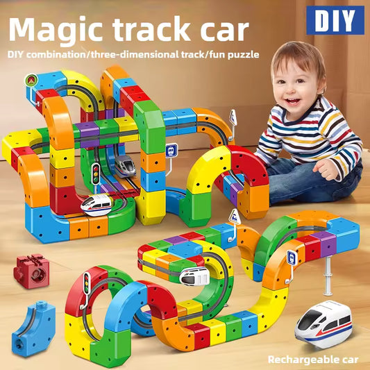 Magic Track Train Electric Toy
