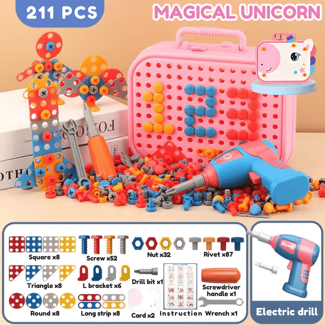 Little Engineer DIY Montessori Tool Box Set - DIYative™