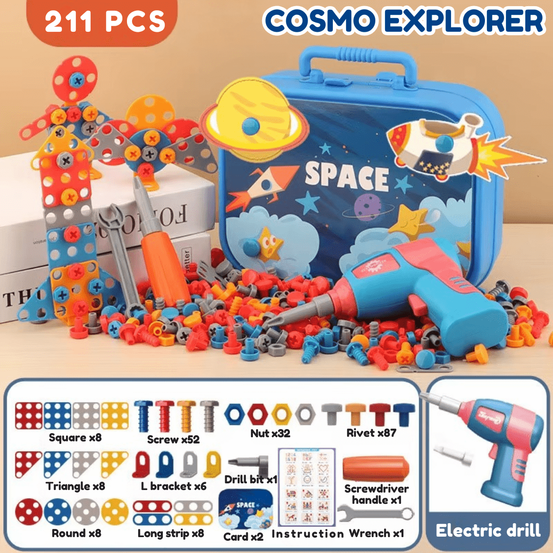 Little Engineer DIY Montessori Tool Box Set - DIYative™