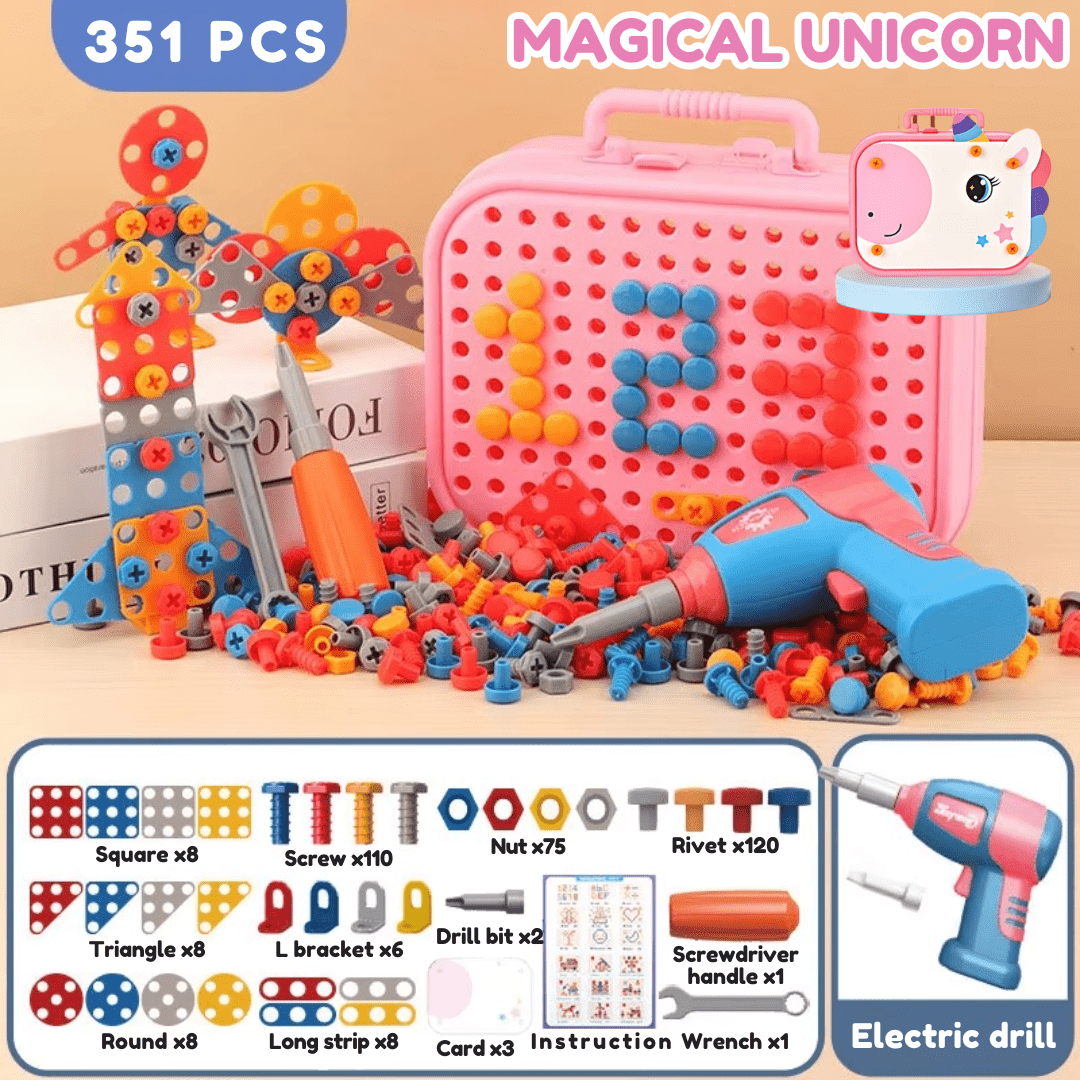 Little Engineer DIY Montessori Tool Box Set - DIYative™