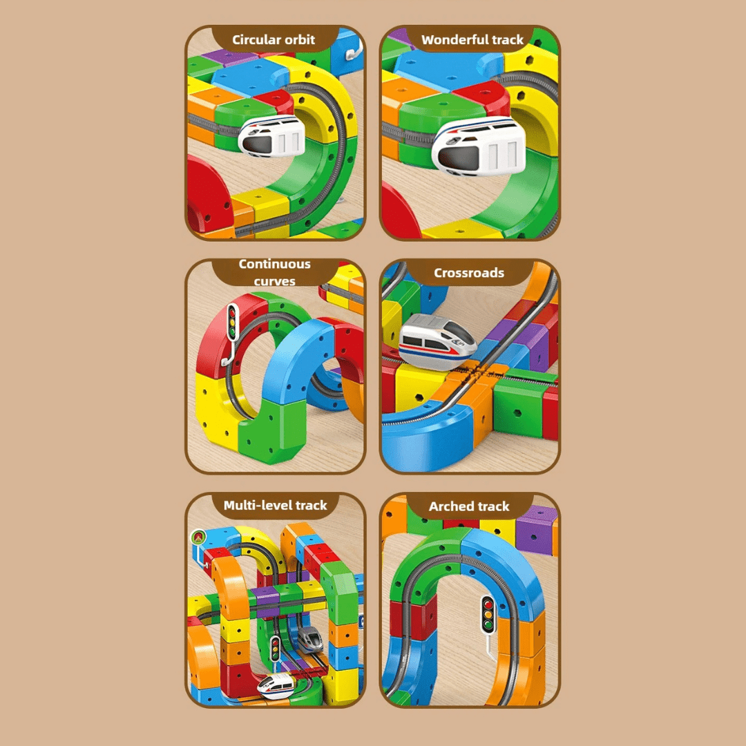 Magic Track Train Electric Toy - DIYative™