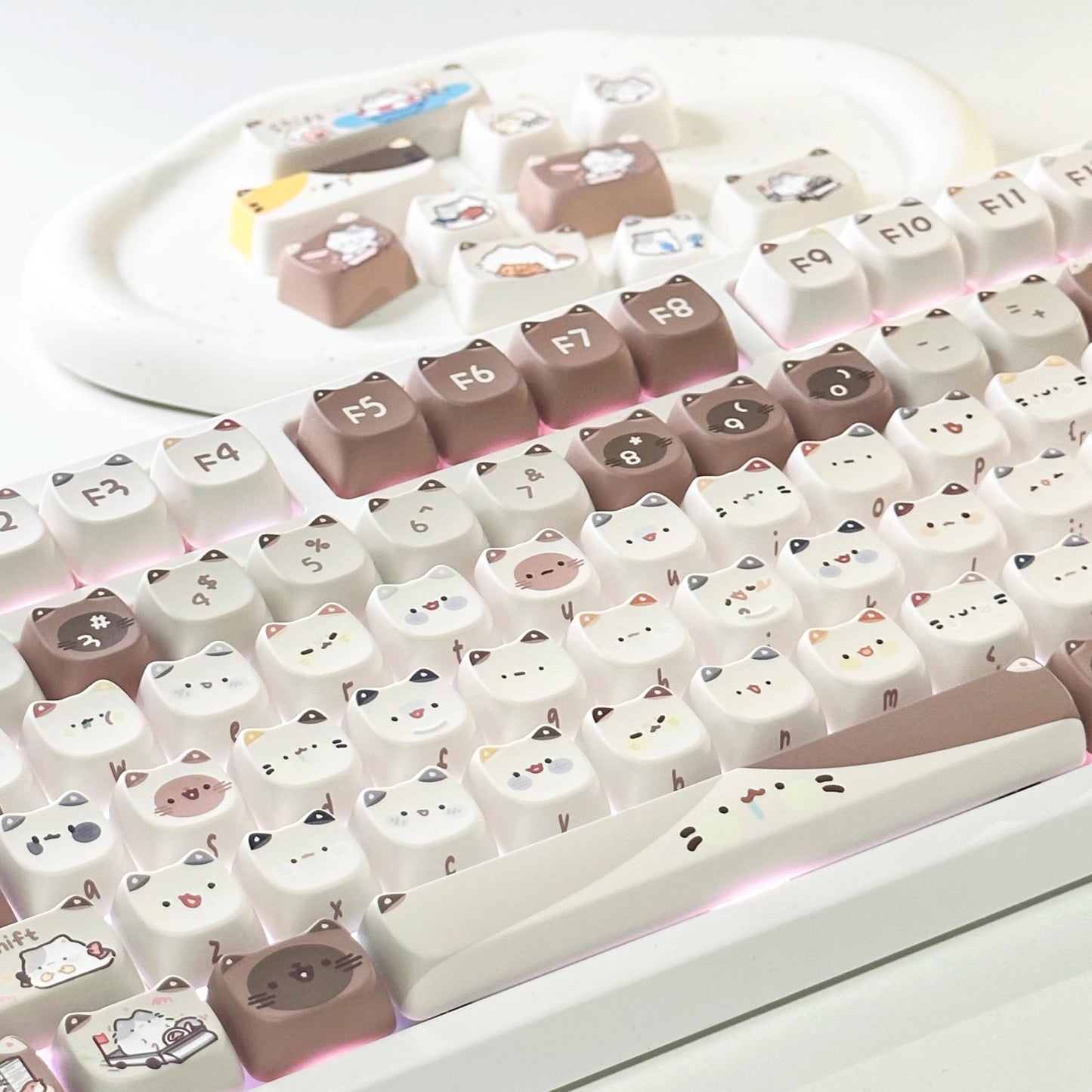 WonderBun Toasted Bread DIY Keycaps Limited Edition