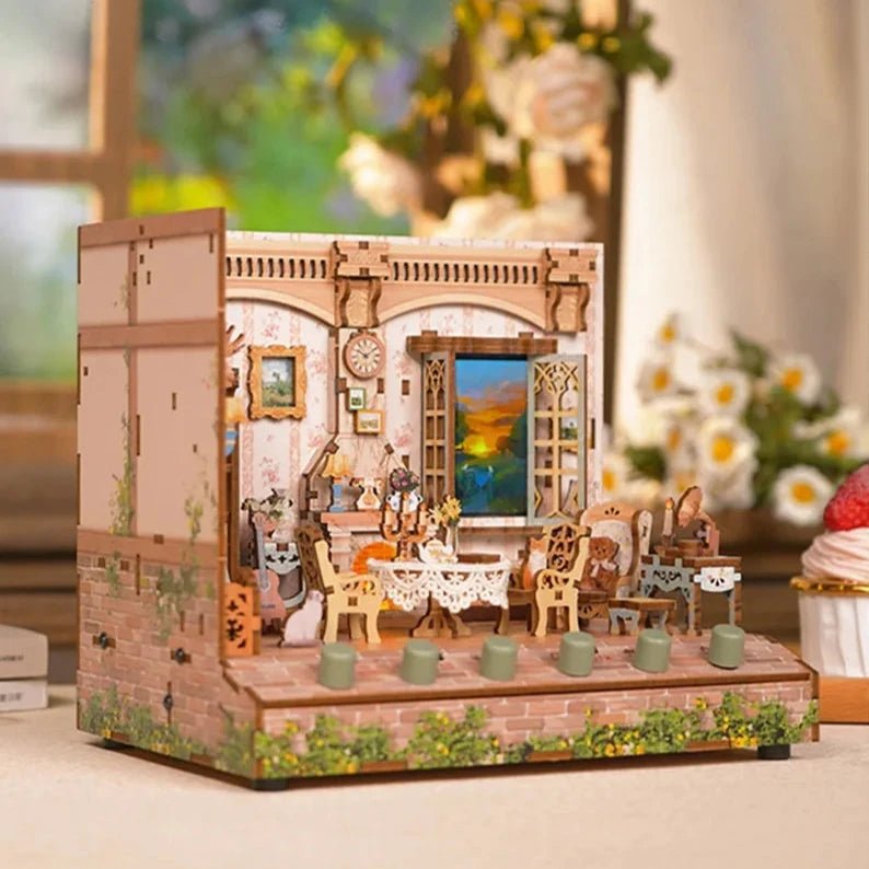 Pastoral Cottage TechArt DIY Music Box - DIYative™