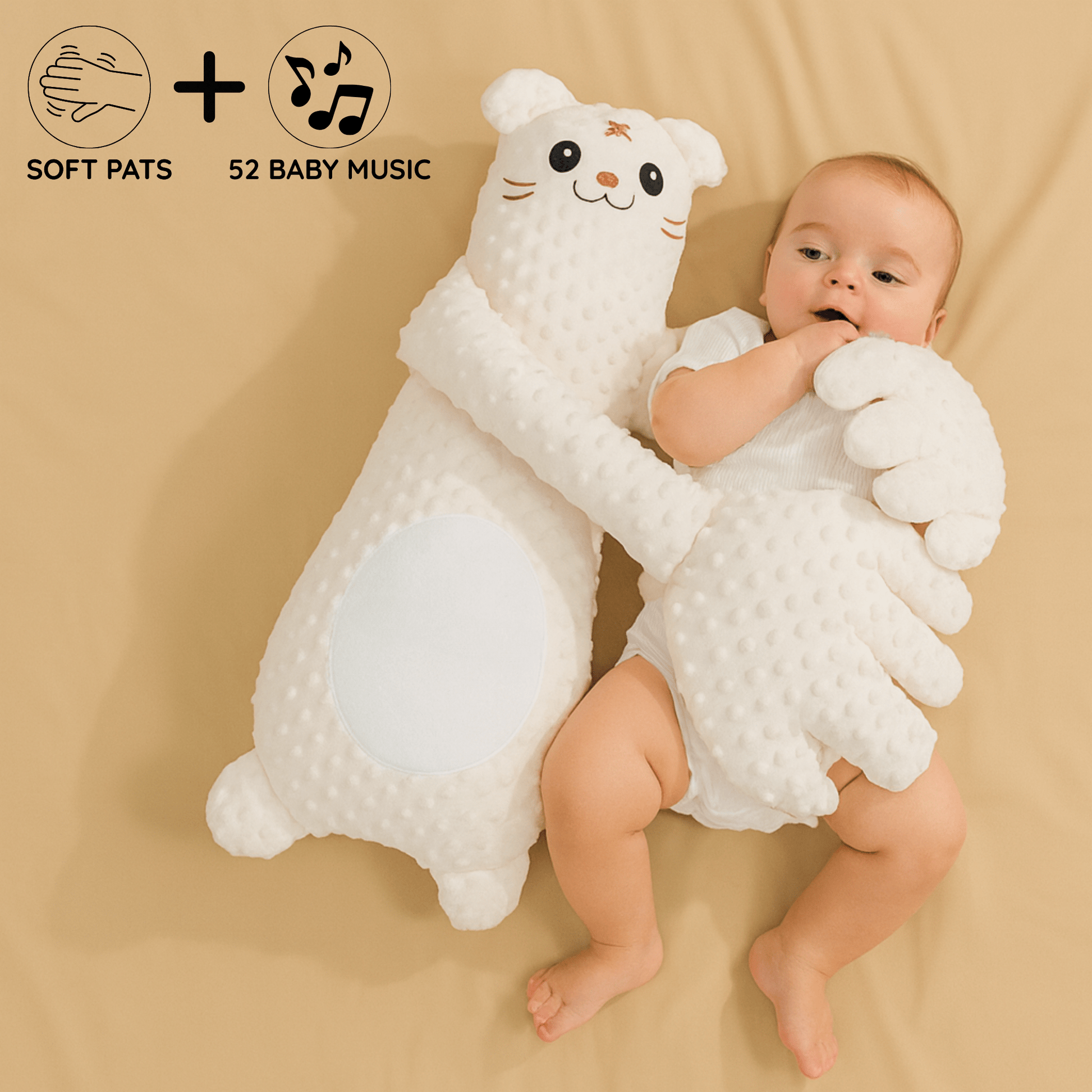 PatPat Pal: The Hugging Doll That Pats Your Baby to Sleep - DIYative™