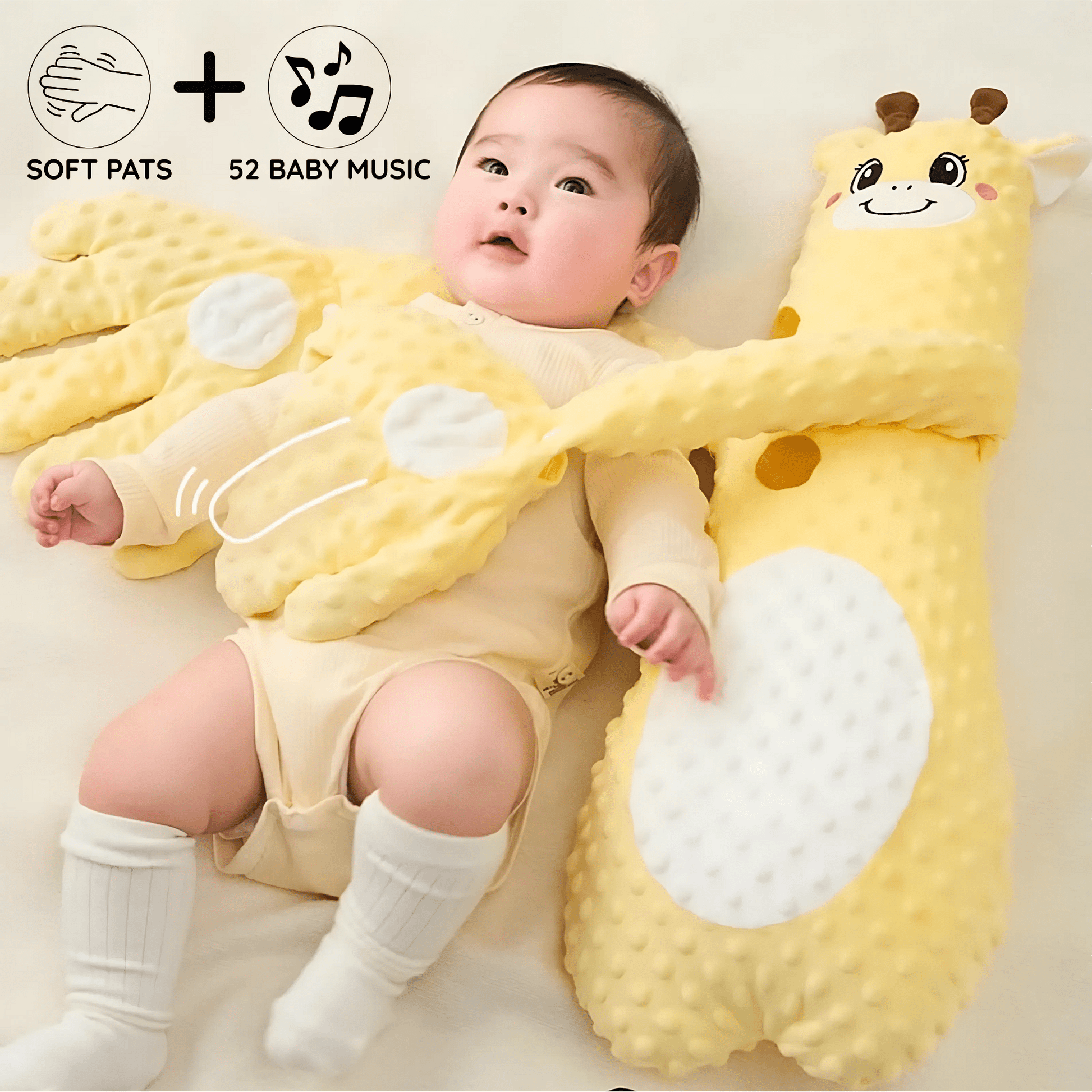 PatPat Pal: The Hugging Doll That Pats Your Baby to Sleep - DIYative™