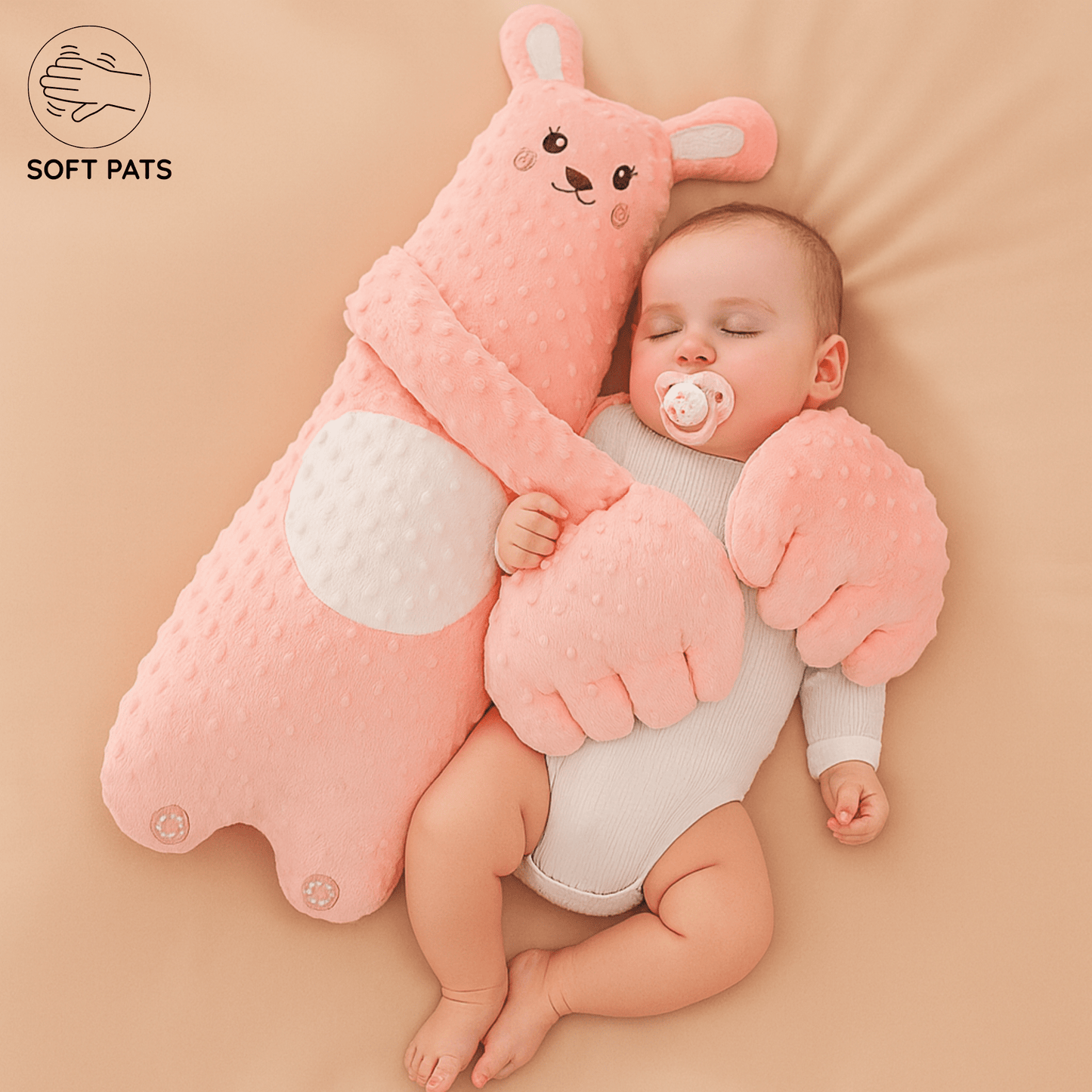 PatPat Pal: The Hugging Doll That Pats Your Baby to Sleep - DIYative™