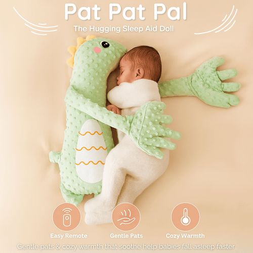 PatPat Pal: The Hugging Doll That Pats Your Baby to Sleep - DIYative™
