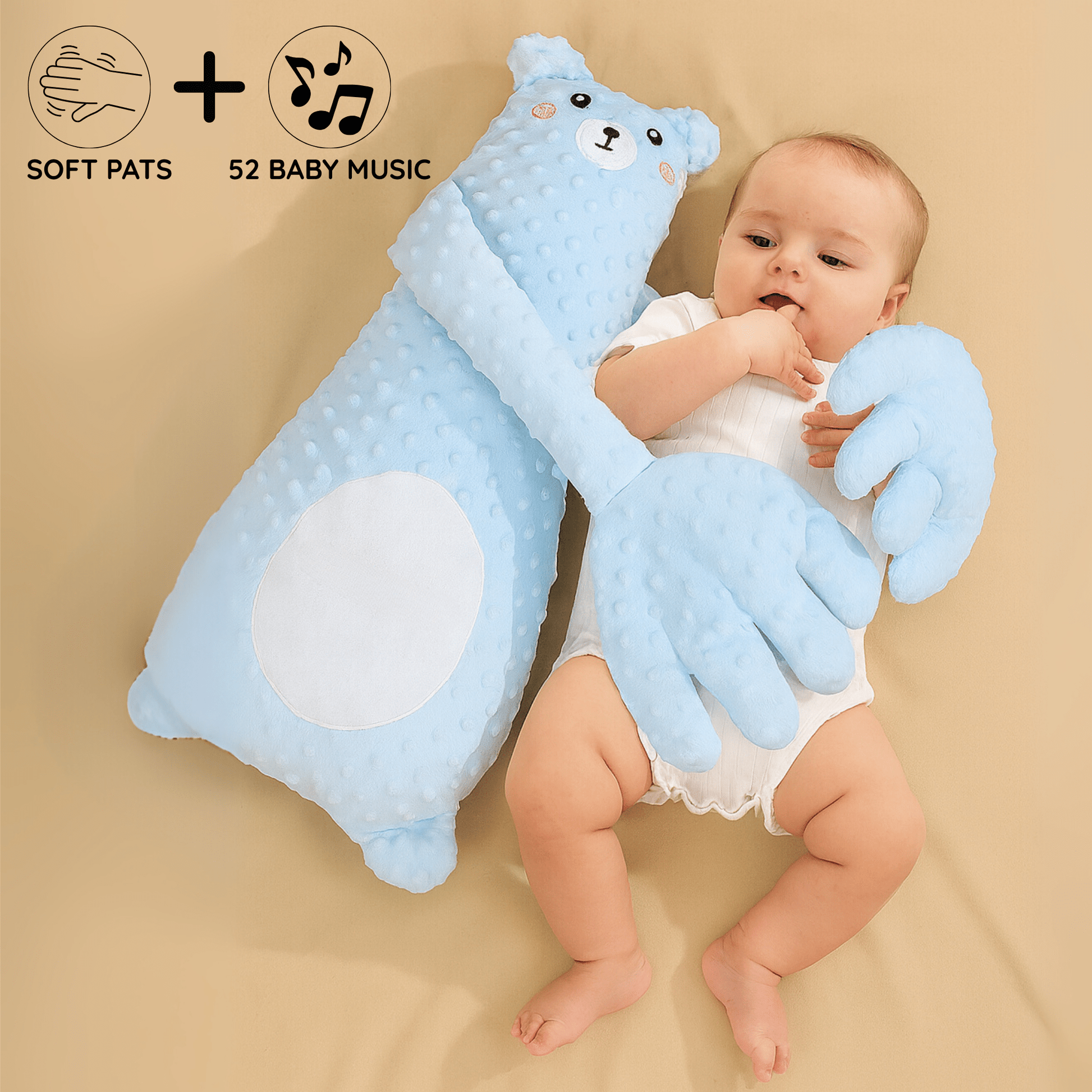 PatPat Pal: The Hugging Doll That Pats Your Baby to Sleep - DIYative™