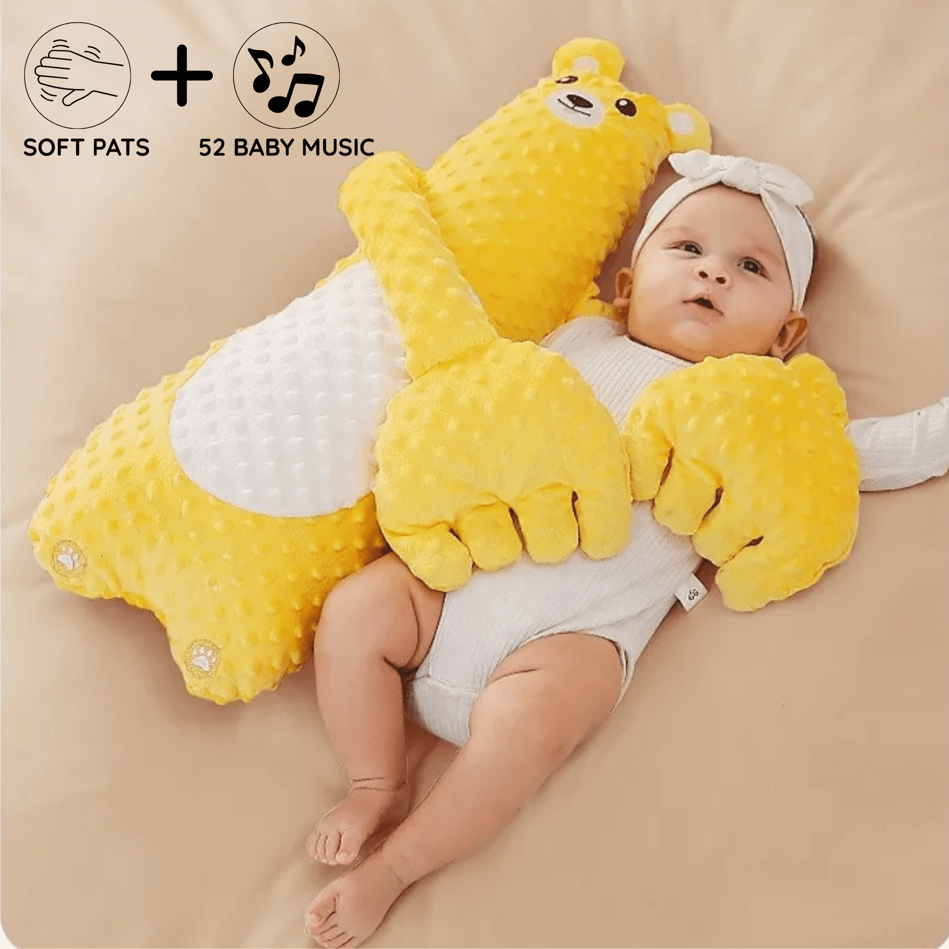 PatPat Pal: The Hugging Doll That Pats Your Baby to Sleep - DIYative™