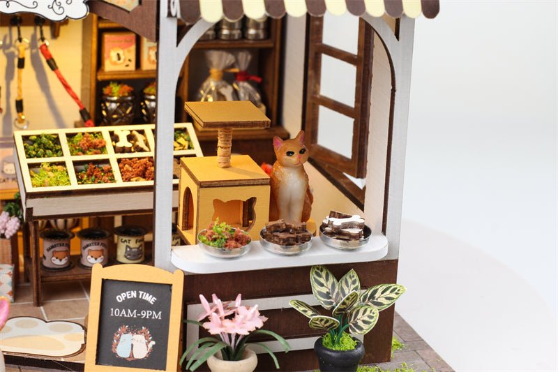 Pet Shop DIY Miniature House - DIYative™