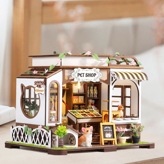 Pet Shop DIY Miniature House - DIYative™