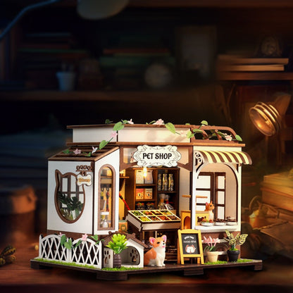 Pet Shop DIY Miniature House - DIYative™