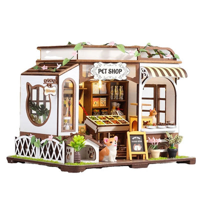 Pet Shop DIY Miniature House - DIYative™