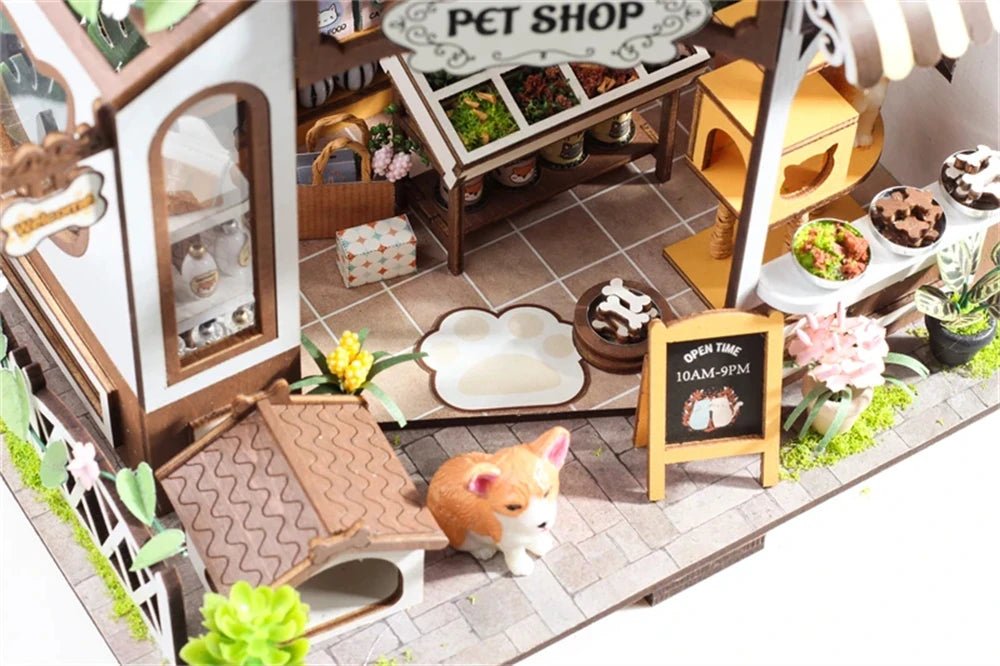 Pet Shop DIY Miniature House - DIYative™