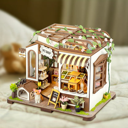 Pet Shop DIY Miniature House - DIYative™