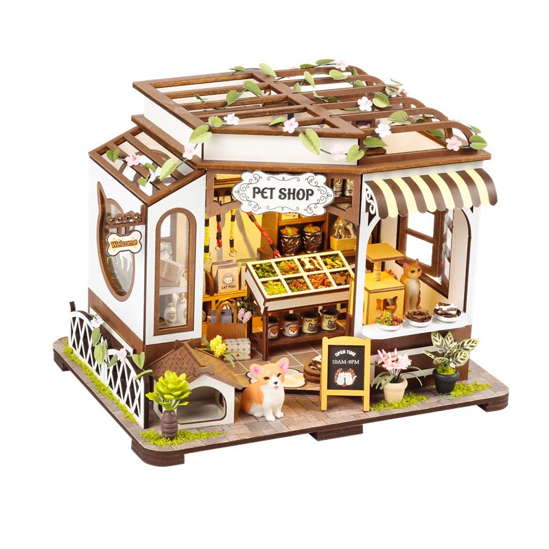 Pet Shop DIY Miniature House - DIYative™