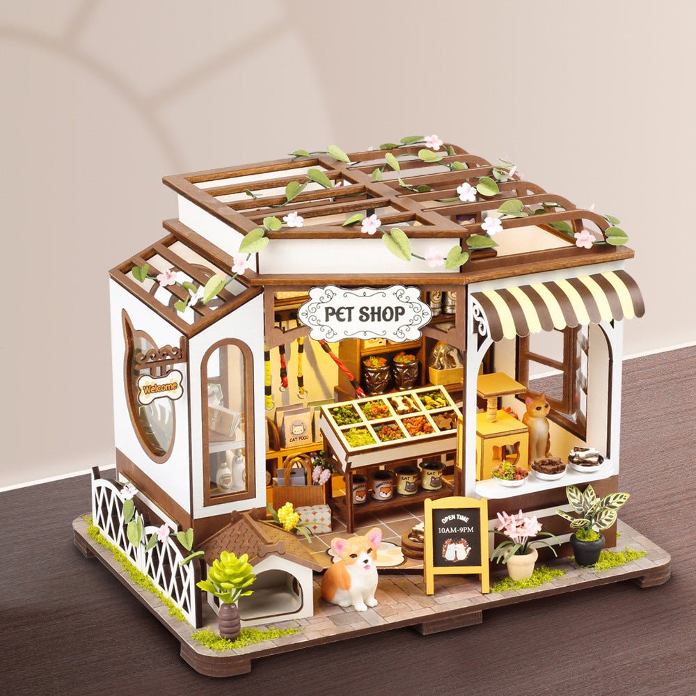 Pet Shop DIY Miniature House - DIYative™