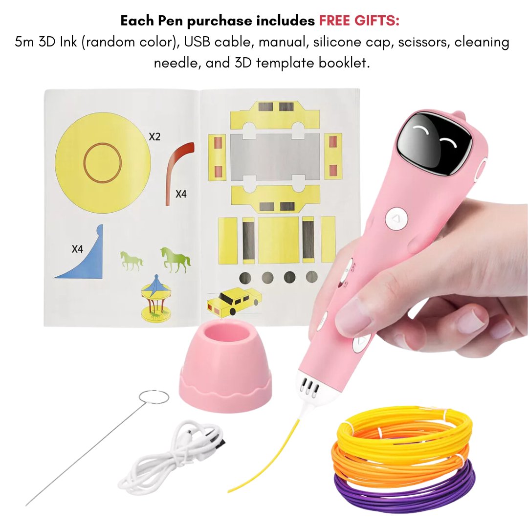 Premium Smart DIY 3D Printing Pen (Upgraded Version) - DIYative™